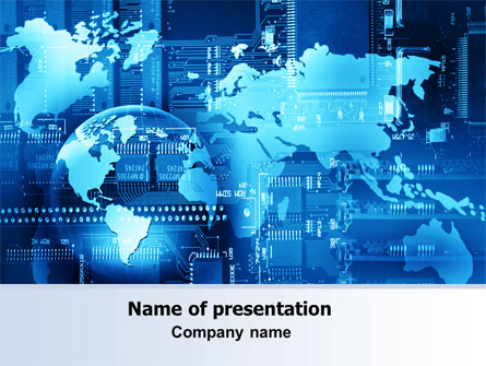 World Business Building Presentation Template, Master Slide