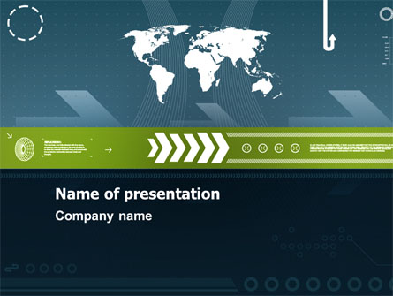 Global Development Presentation Template, Master Slide