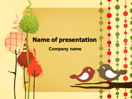 Home Decor Presentation Template, Master Slide