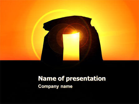 Megaliths Presentation Template, Master Slide