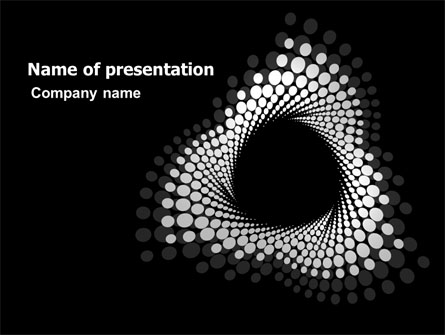 Concept Vortex Presentation Template, Master Slide