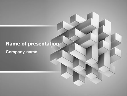 Stable Structure Free Presentation Template, Master Slide