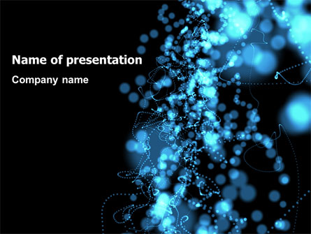 Beads Abstract Presentation Template, Master Slide
