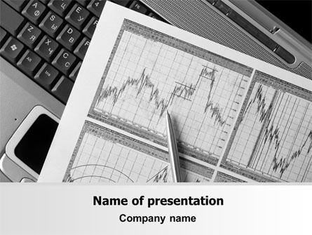 Business Graph Presentation Template, Master Slide