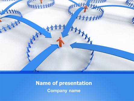 Group Connections Presentation Template, Master Slide