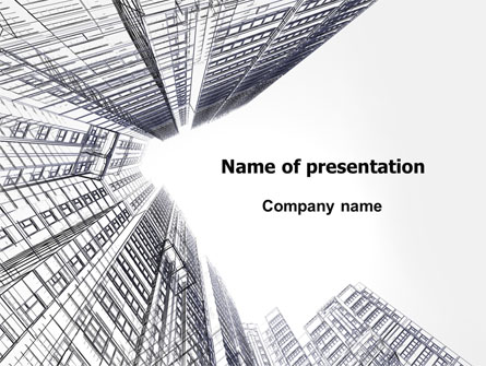 Business Center In Graphic Mode Presentation Template, Master Slide