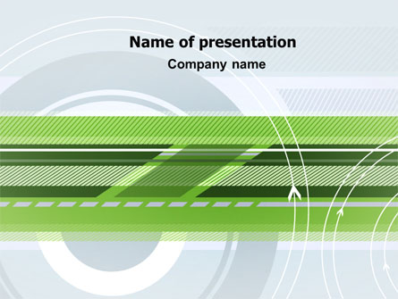 Turning Wheel Presentation Template, Master Slide