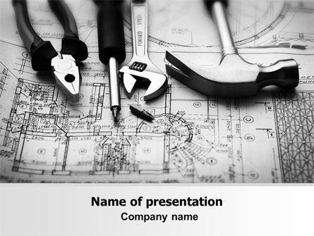 Tools and Draft Presentation Template, Master Slide