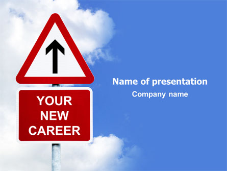 New Career Presentation Template, Master Slide