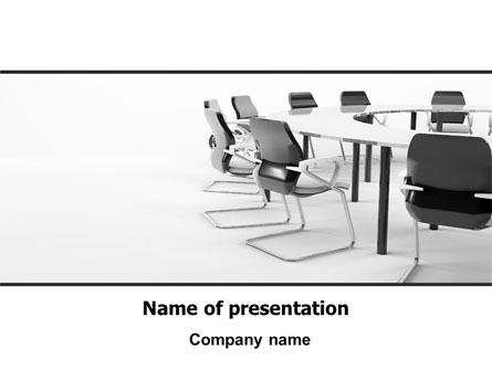 Meeting Hall Presentation Template, Master Slide