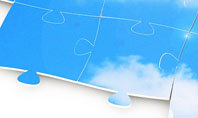 Sky Puzzle Presentation Template