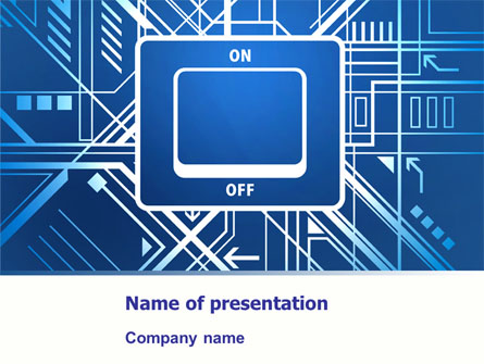 Turning On Presentation Template, Master Slide