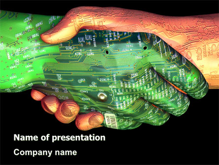 Embracing Technology Presentation Template, Master Slide