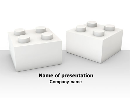 Lego Blocks Presentation Template, Master Slide