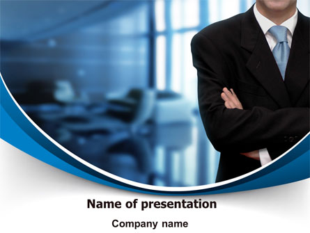Business Style Presentation Template, Master Slide
