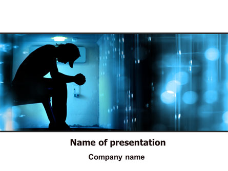 Feeling Blue Presentation Template, Master Slide