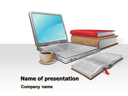 E-Learning Presentation Template, Master Slide