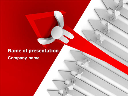 Leader of Industry Presentation Template, Master Slide