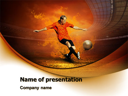 World Cup Of FIFA Presentation Template, Master Slide