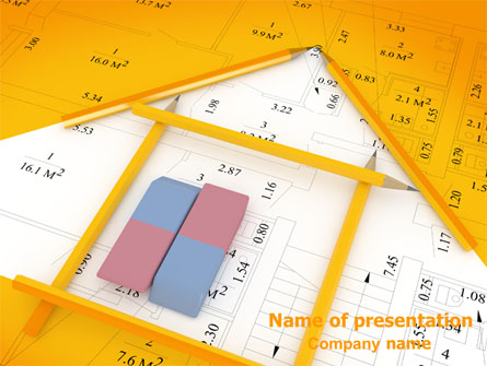 Architecture Draft Presentation Template, Master Slide