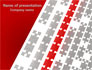 Red Jigsaw Theme slide 1