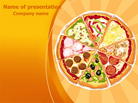 Pizza Presentation Template, Master Slide