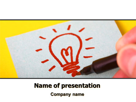 Alternative Illuminator Presentation Template, Master Slide