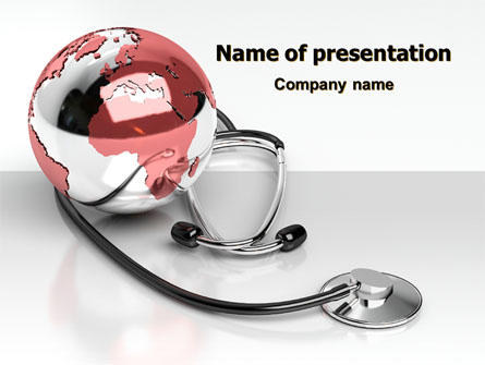 Medical Care Of The World Presentation Template, Master Slide