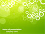 Green Bubbles Theme slide 1