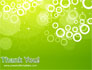 Green Bubbles Theme slide 20