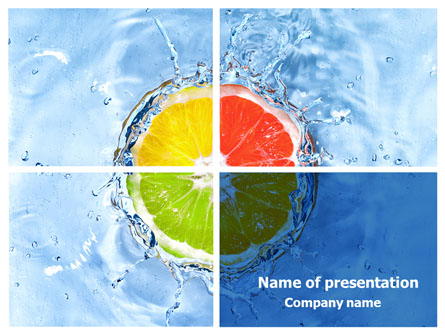 Orange Fresh Presentation Template, Master Slide