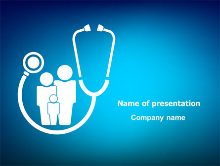 Family Medicine Presentation Template, Master Slide