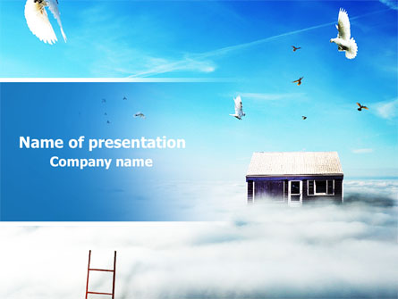 Seventh Heaven Presentation Template, Master Slide