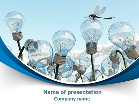 Idea Cultivation Presentation Template, Master Slide