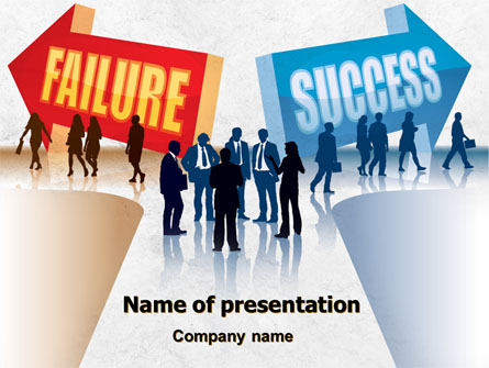Failure and Success Presentation Template, Master Slide