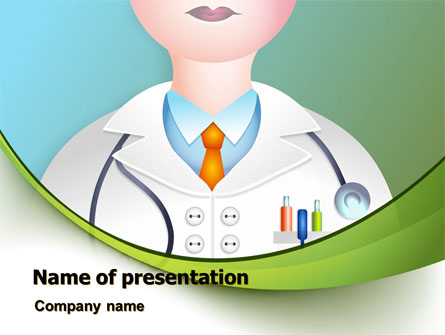 Therapeutic Presentation Template, Master Slide