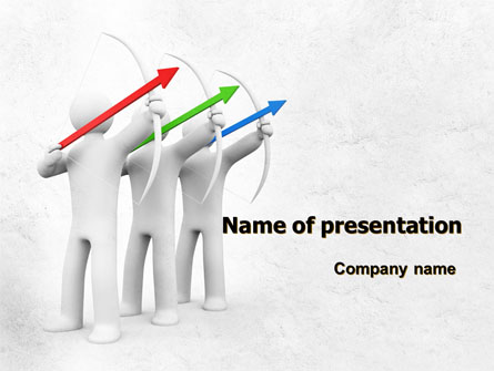 Archers Presentation Template, Master Slide