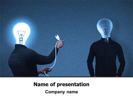 Idea Recharge Presentation Template, Master Slide