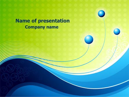 Three Strings Theme Presentation Template, Master Slide