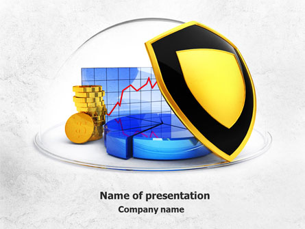 Savings Protection Presentation Template, Master Slide