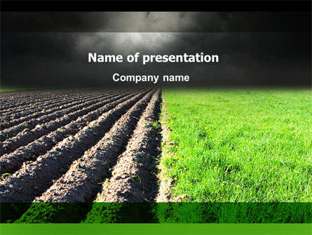 Plough Land Presentation Template, Master Slide