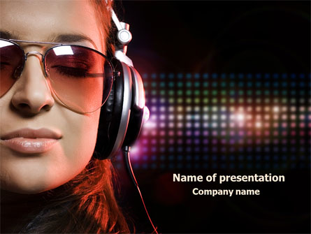 Music Lover Presentation Template, Master Slide