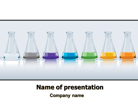 Color Portions Presentation Template, Master Slide