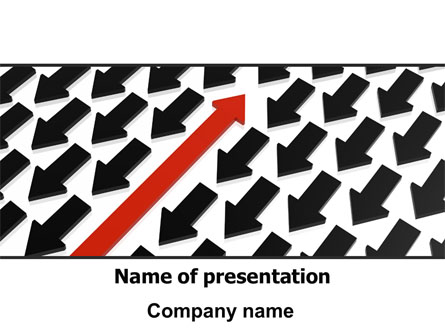 Going Against Presentation Template, Master Slide