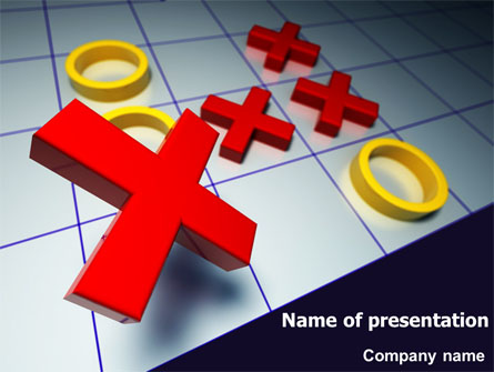 Crosses And Zeros Presentation Template, Master Slide