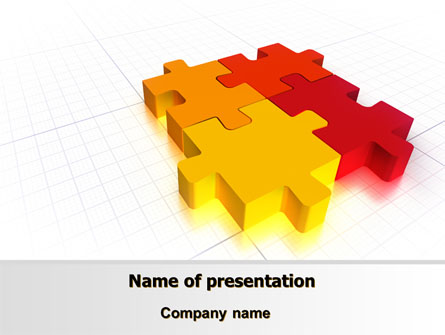 Fitting the Puzzle Presentation Template, Master Slide