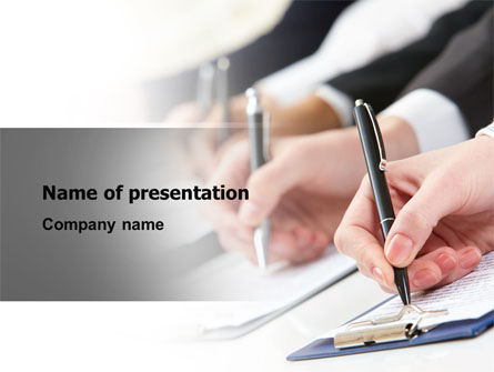 Business Meeting Notes Presentation Template for PowerPoint and Keynote ...