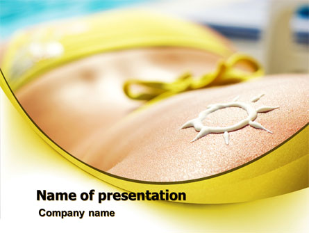 Sunbathe Presentation Template, Master Slide