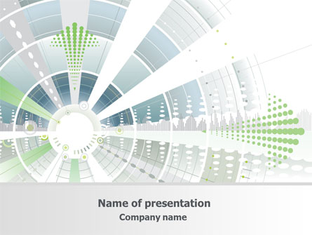 Abstract Reactor Theme Presentation Template, Master Slide