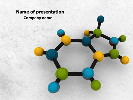 Molecule Presentation Template, Master Slide